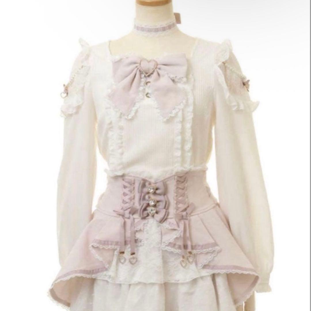 LIZLISA BIGリボン トップス ピンク リズリサ