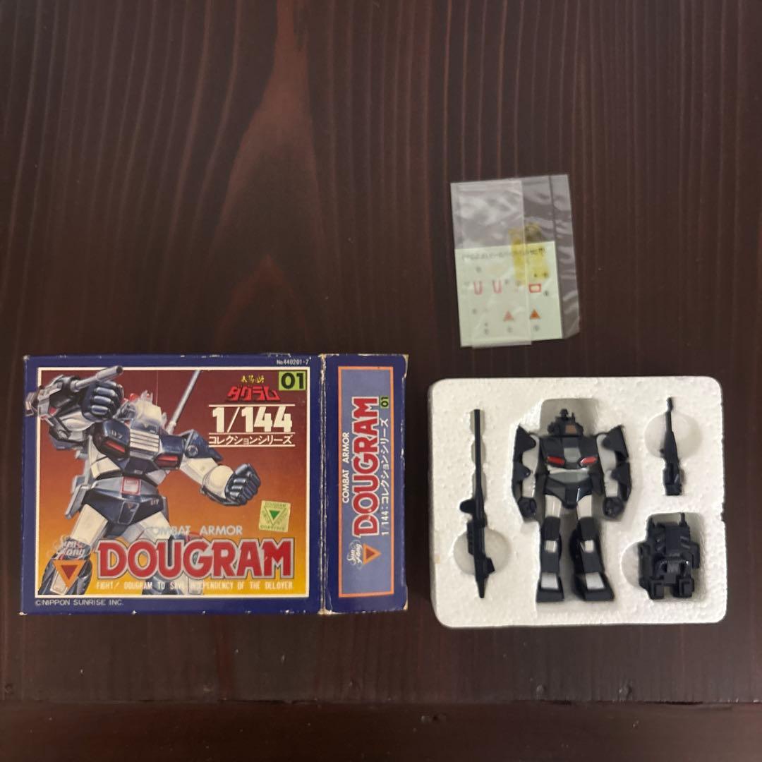 太陽の牙ダグラム 超希少 フィギュア 4セット 昭和レトロ