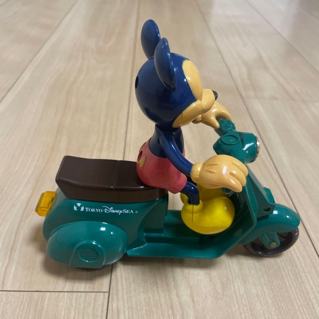 ミッキーマウス バイク ゼンマイおもちゃ ディズニーシー - メルカリ