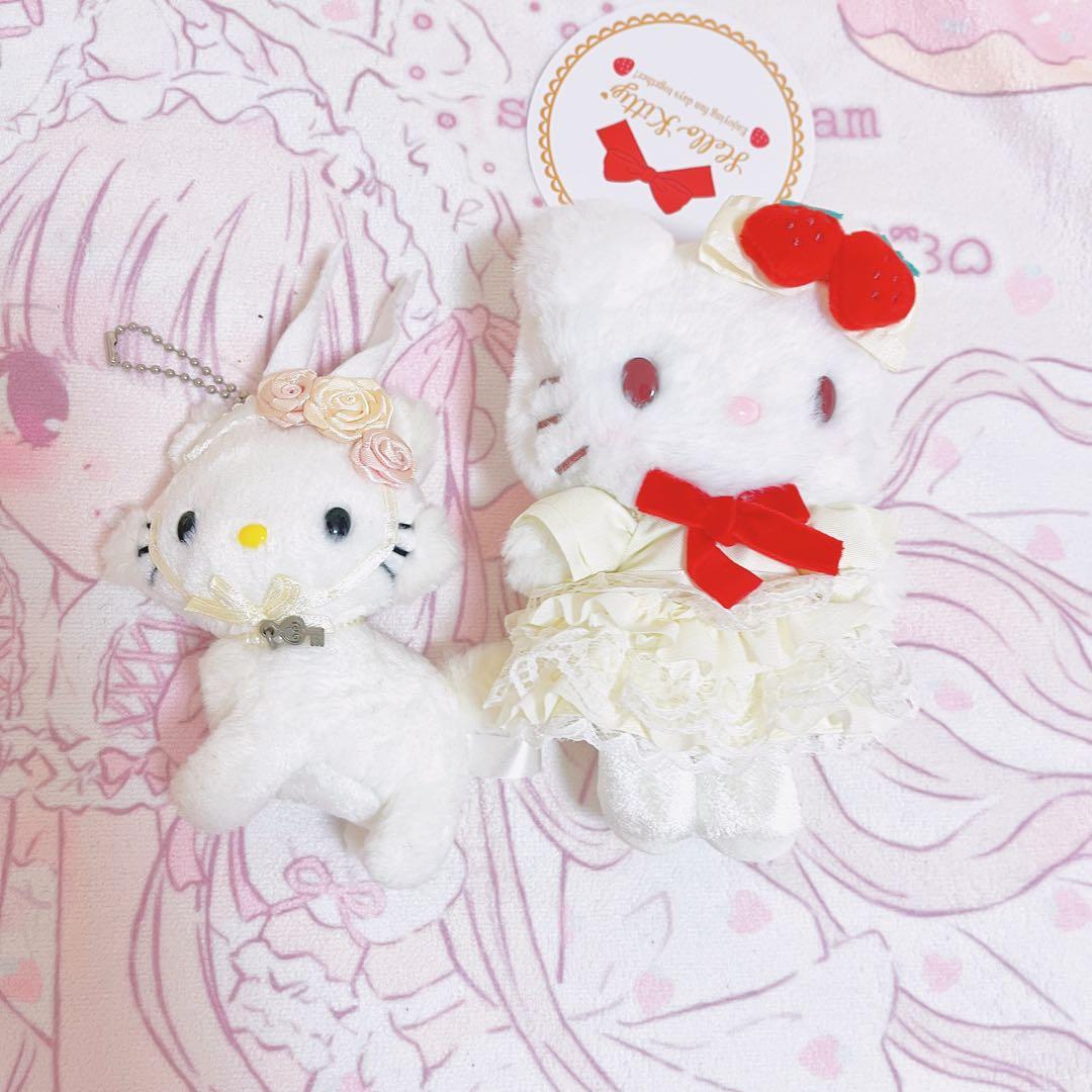 サンリオ　キティ チャーミーキティ ショートケーキ　ウサミミ　マイメロディ どっちを選ぶ？】「チャーミーキティ」と「日焼けしたチャーミーキティ