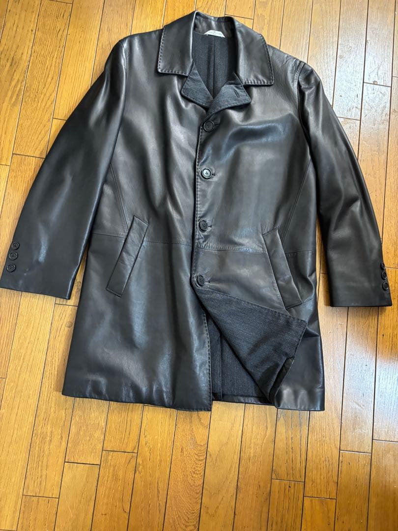 タイ限定ファッション - MOFAR イタリア製 羊革レザーコート 裏地