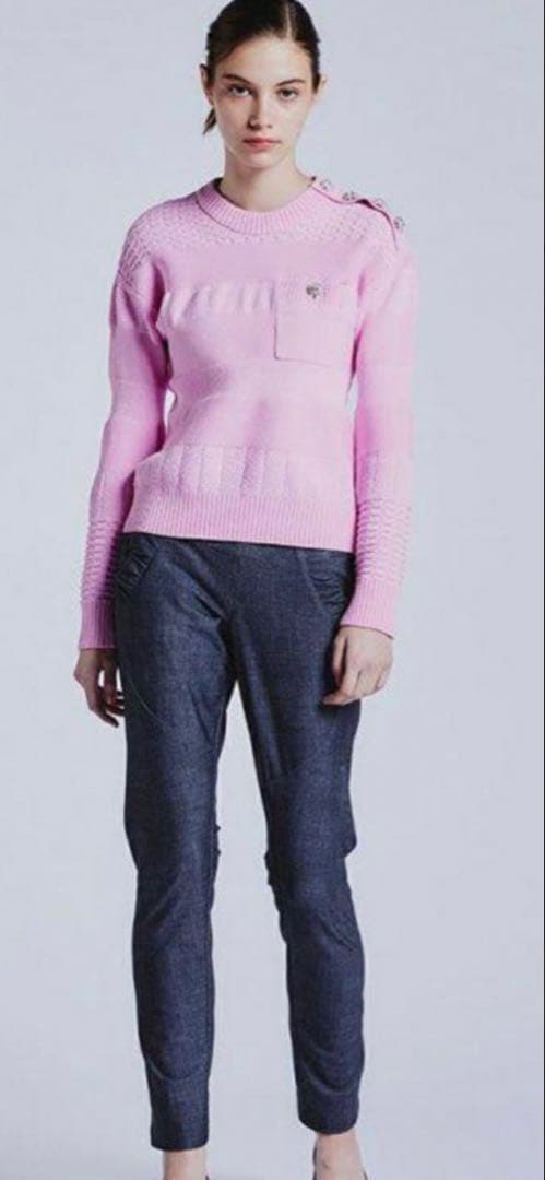 sov.ダブルスタンダードメリルハイテンションパンツ インディゴ スキニーデニム