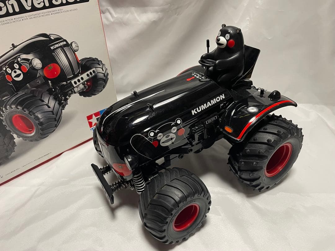 TAMIYA RCトラクター くまもんバージョン OP多数 メカ無し