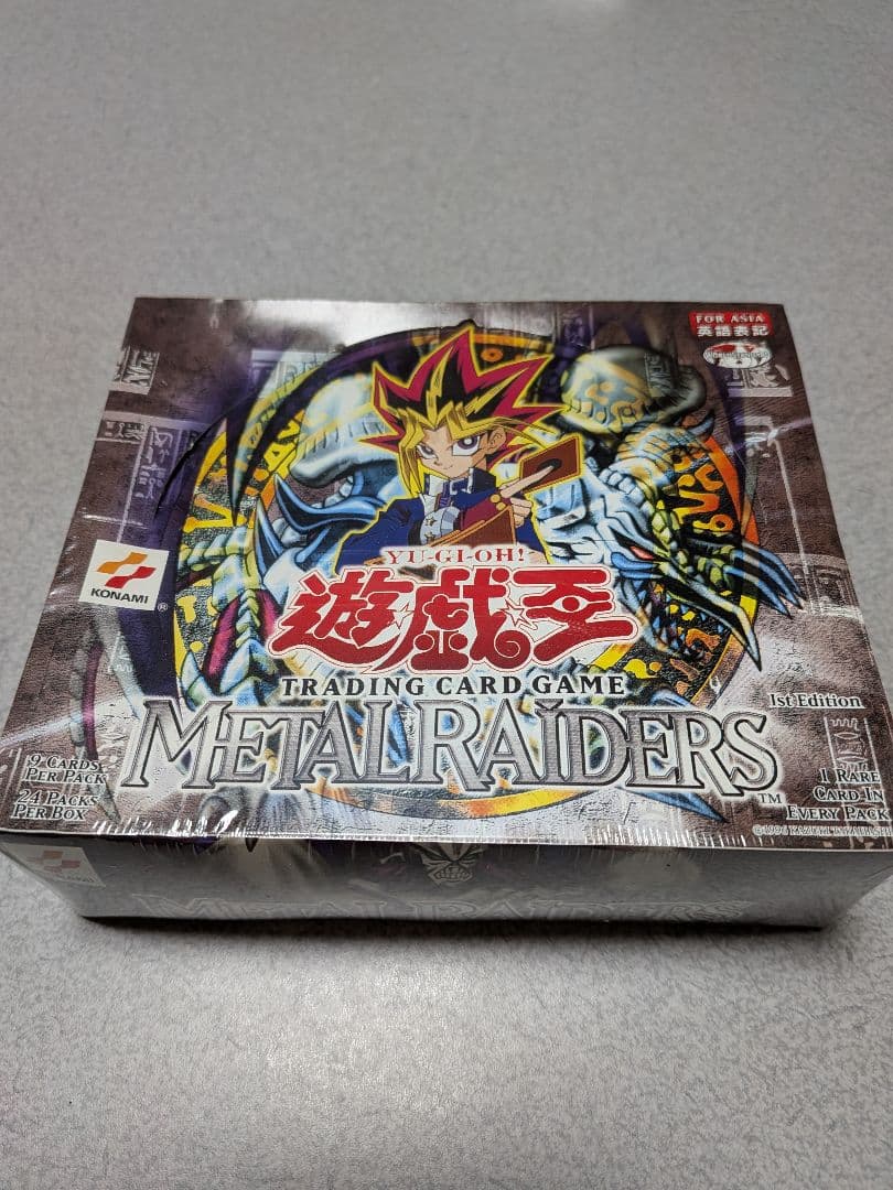 ❴超希少❵遊戯王アジア版メタルレイダーズ未開封品