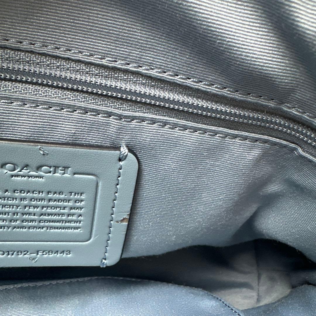 COACH フラワーパターン ハンドバッグとパスケース