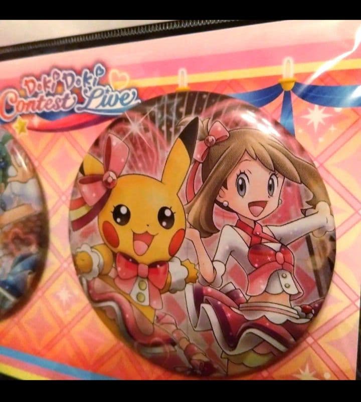 美品】 ハルカ ルチアドキドキ コンテストライブ 缶バッジポケセン