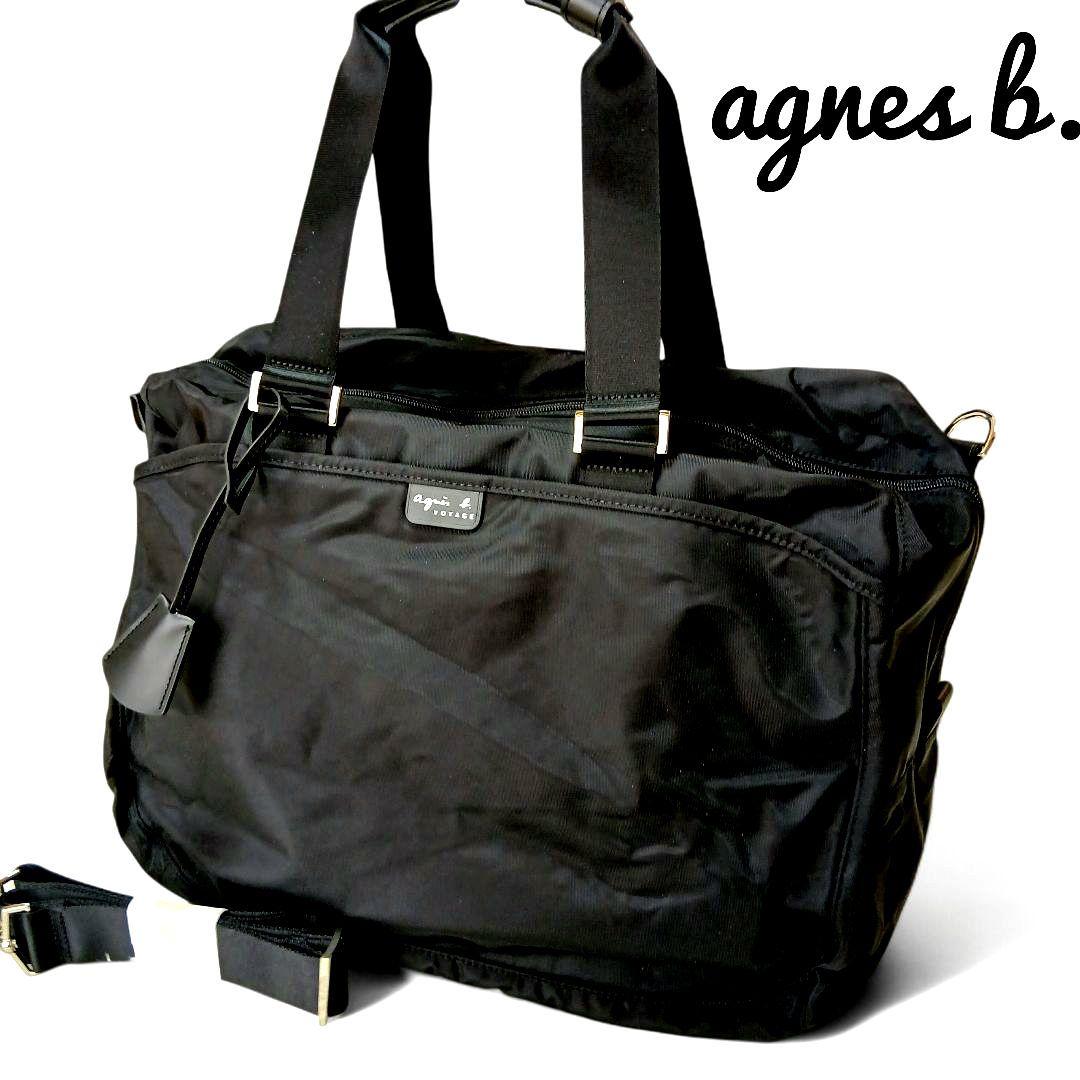 【新品未使用】【agnes b.】２WAY　ショルダー　ボストンバッグ