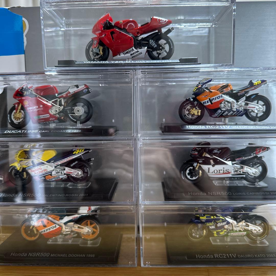 チャンピオンモデルバイクコレクション　RC211V NSR500 他