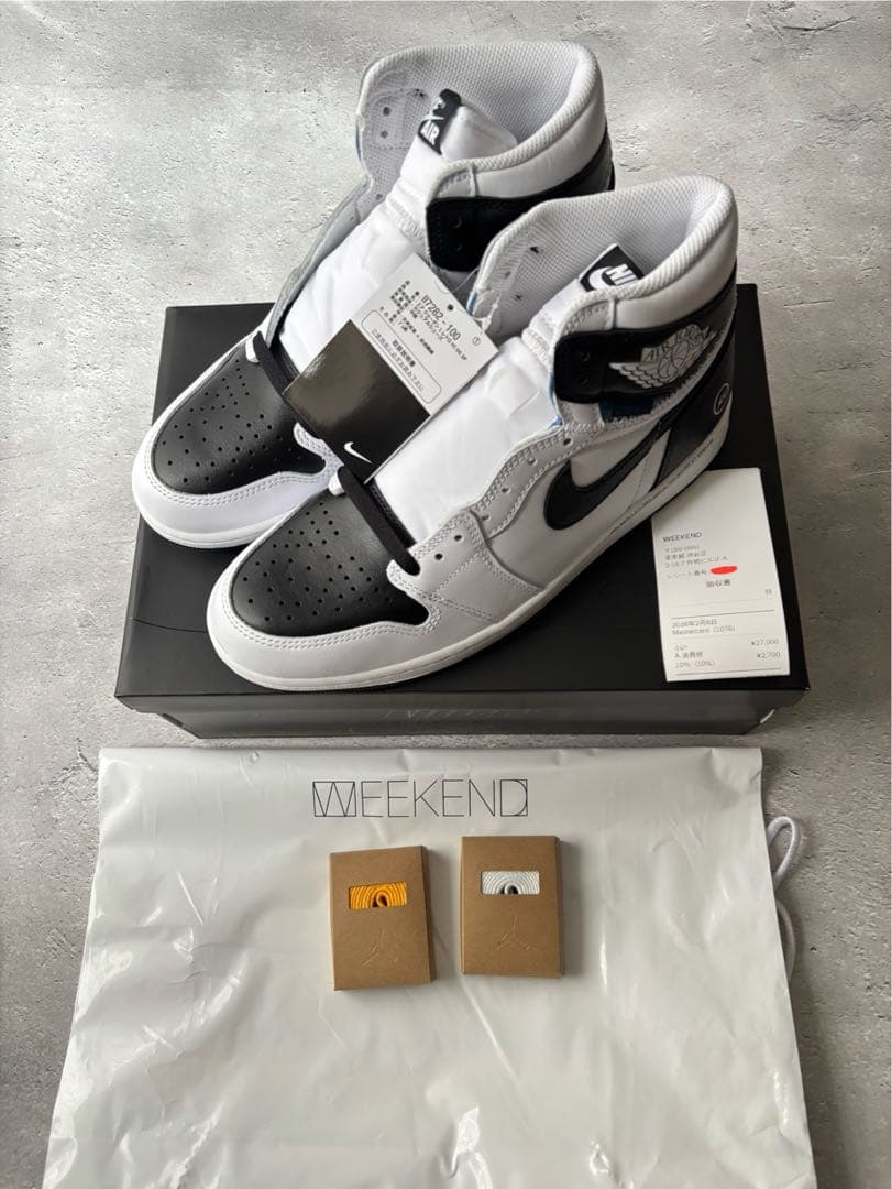 ナイキ NIKE　エアジョーダン1 レトロ ハイ OG 　ブラック/ホワイト 国内2月3日発売予定】ナイキ エアジョーダン 1 レトロ ハイ OG