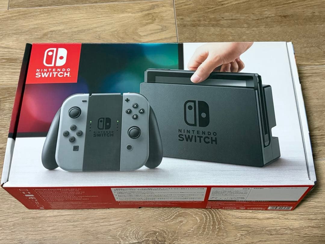 ニンテンドーSwitch グレー　本体