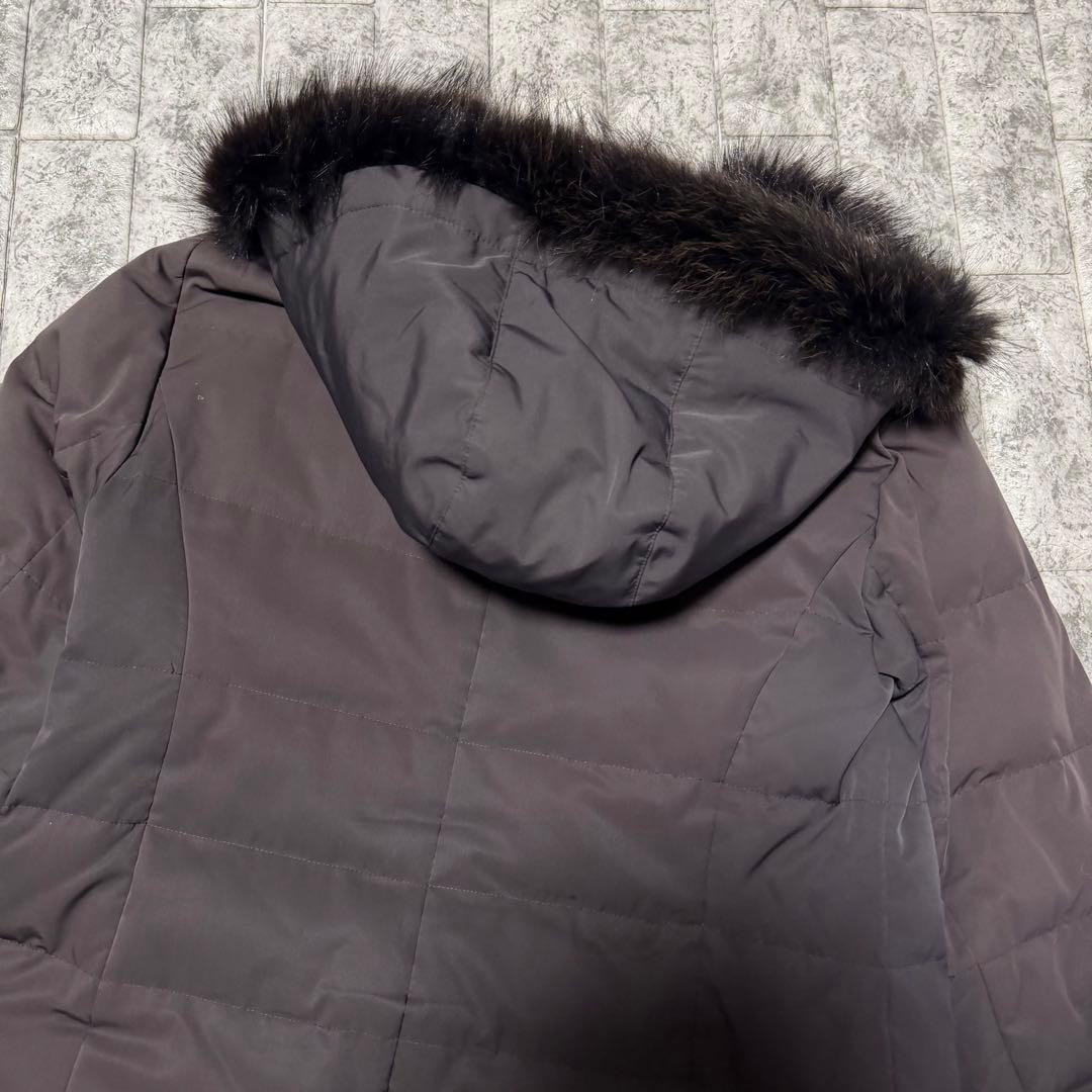 fi_fi様専用バーバリーロンドン ダウンコート ファー フード ダーク