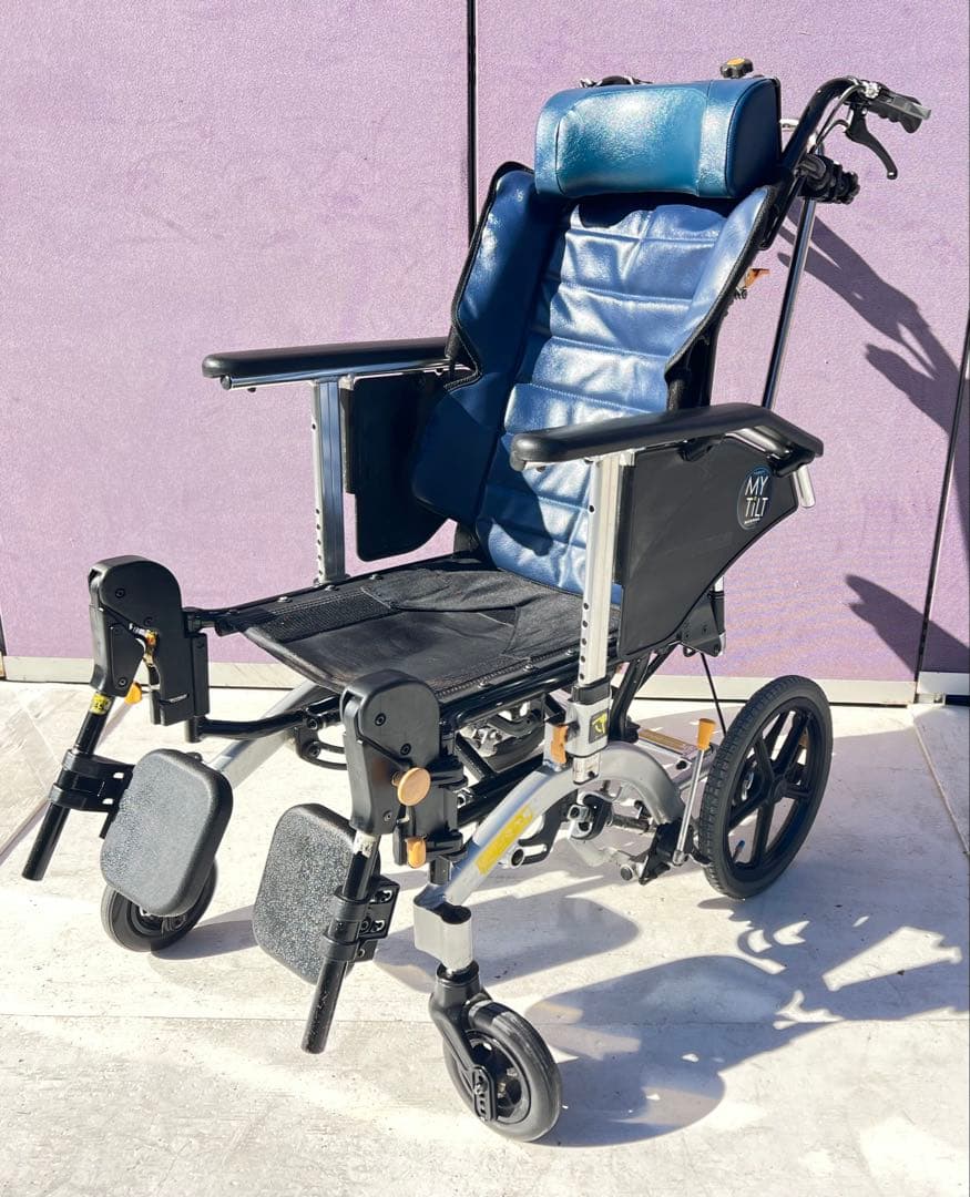 松永式ティルト・リクライニング車椅子「マイティルト」