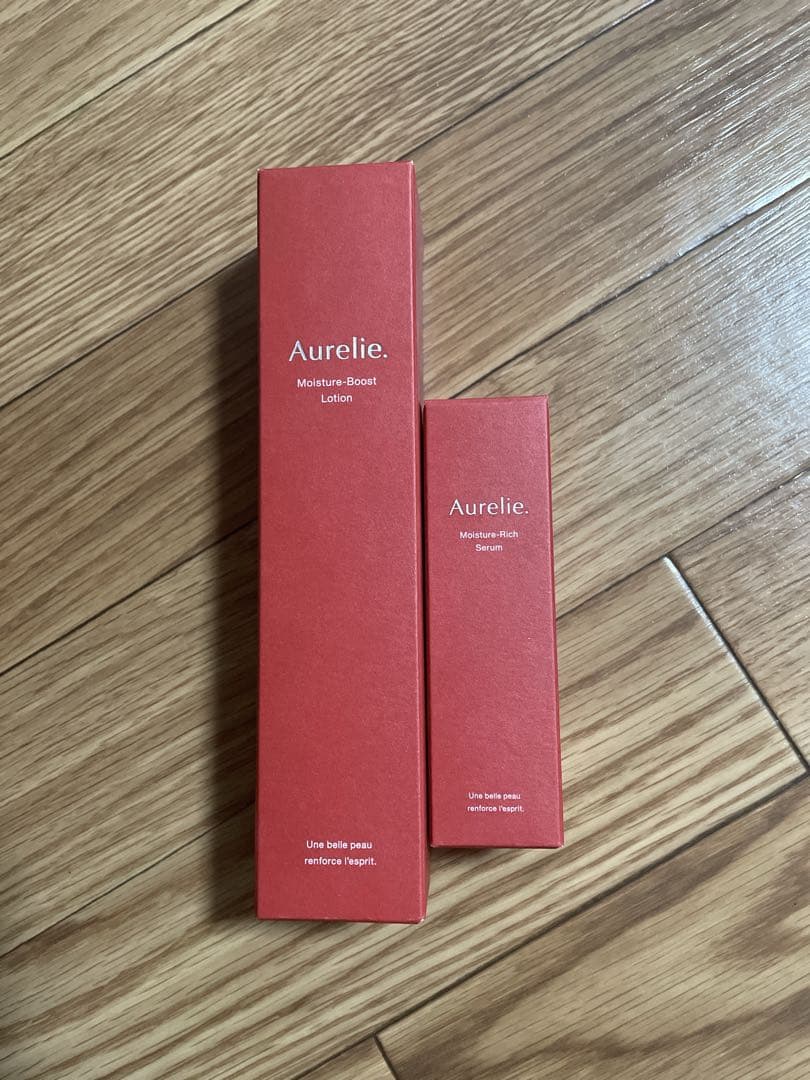 オレリーモイスチャーブーストローション＆モイスチャーリッチセラム 新品未使用