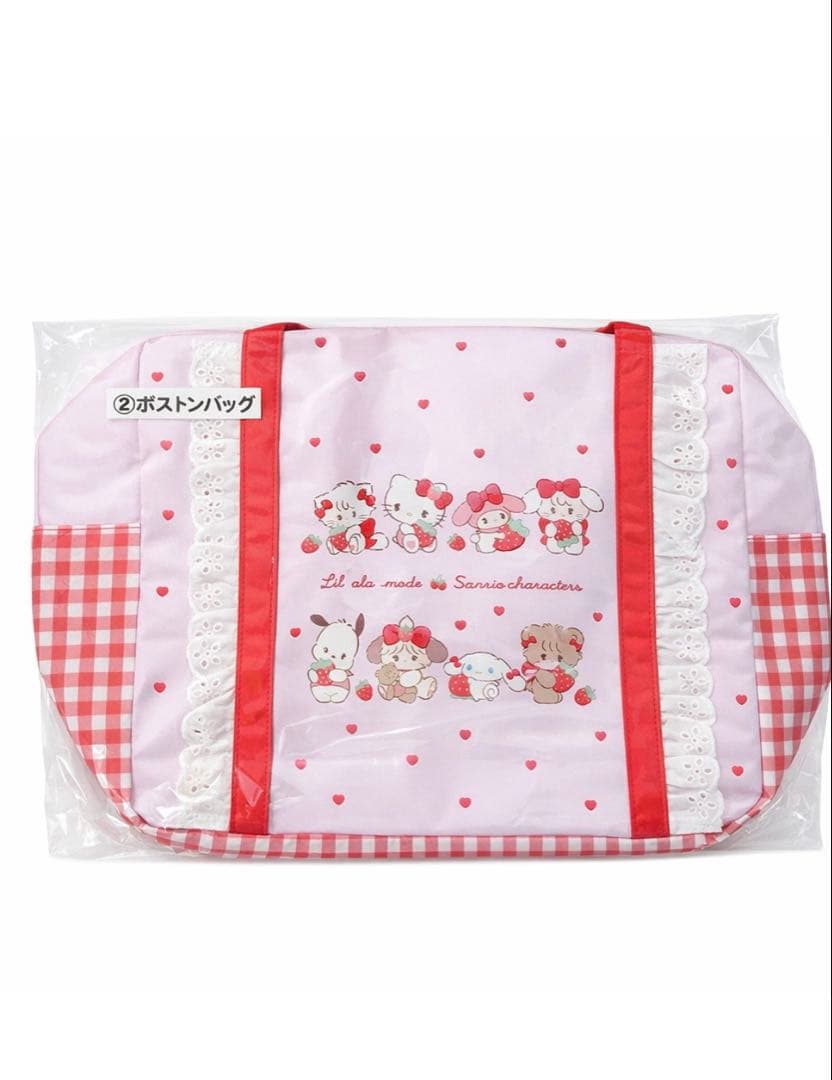lil ala mode×サンリオキャラクターズ 当りくじ ボストンバッグ - メルカリ