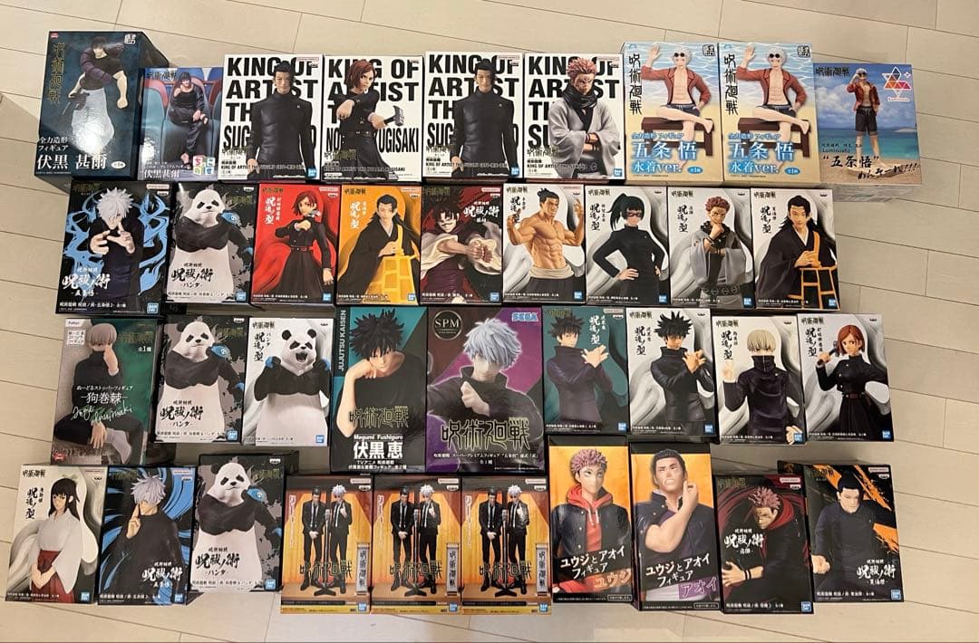 呪術廻戦フィギュアまとめ売り