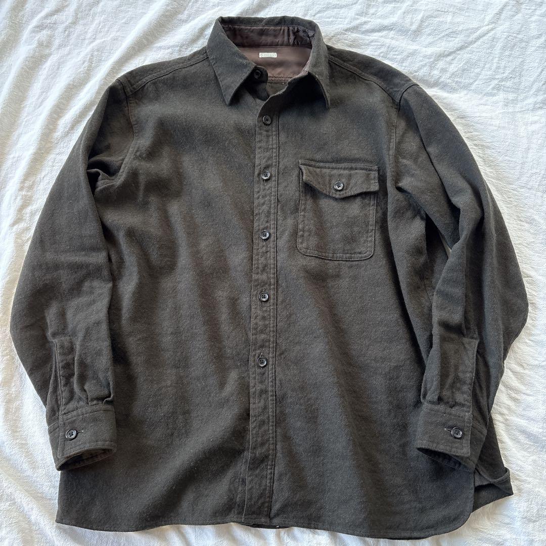 トップス A.PRESSE CPO Shirt A.PRESSE Vintage Denim CPO Shirt [BLEACH] - Fresh Service