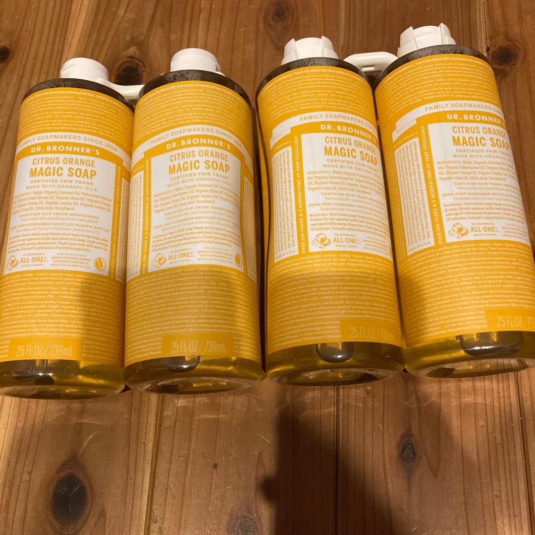 Dr. Bronner's Citrus Magic Soap 4本セット
