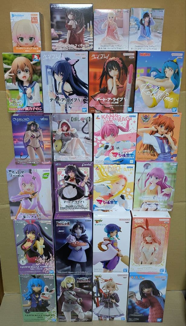 美少女 アニメ プライズ フィギュア 24点セット まとめ売り