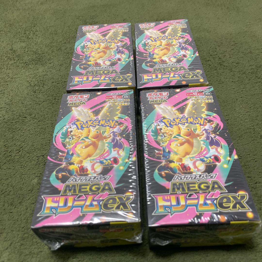 MEGA ドリームEX シュリンク付き4BOX