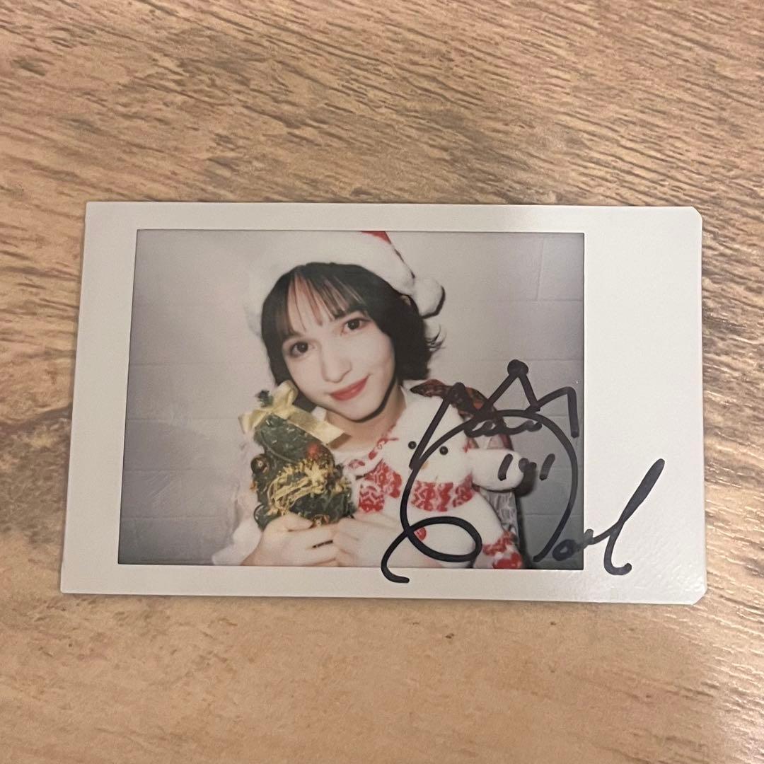 早瀬ノエル 直筆サイン入りチェキ クリスマス衣装 - メルカリ