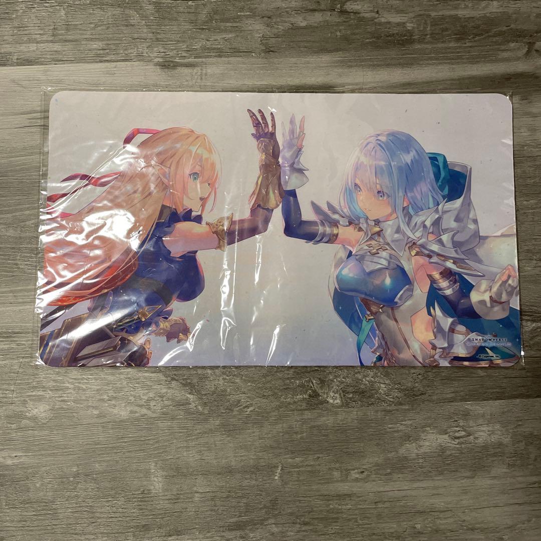 シャドウバース ラバーマット ドライツェーン＆アリサ（応援イラスト