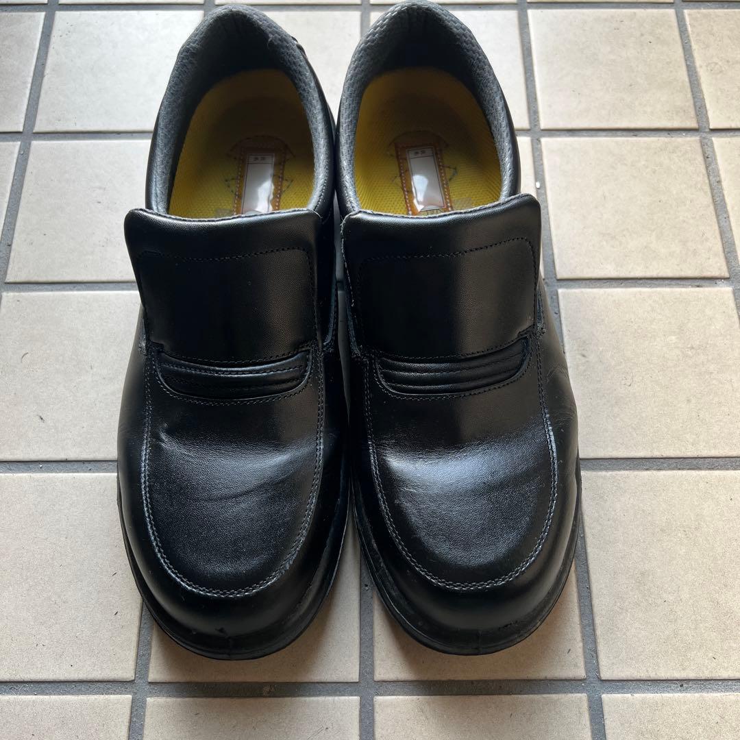 MIDORI ブラック ビジネス仕様スリッポン安全靴 27.0 - メルカリ