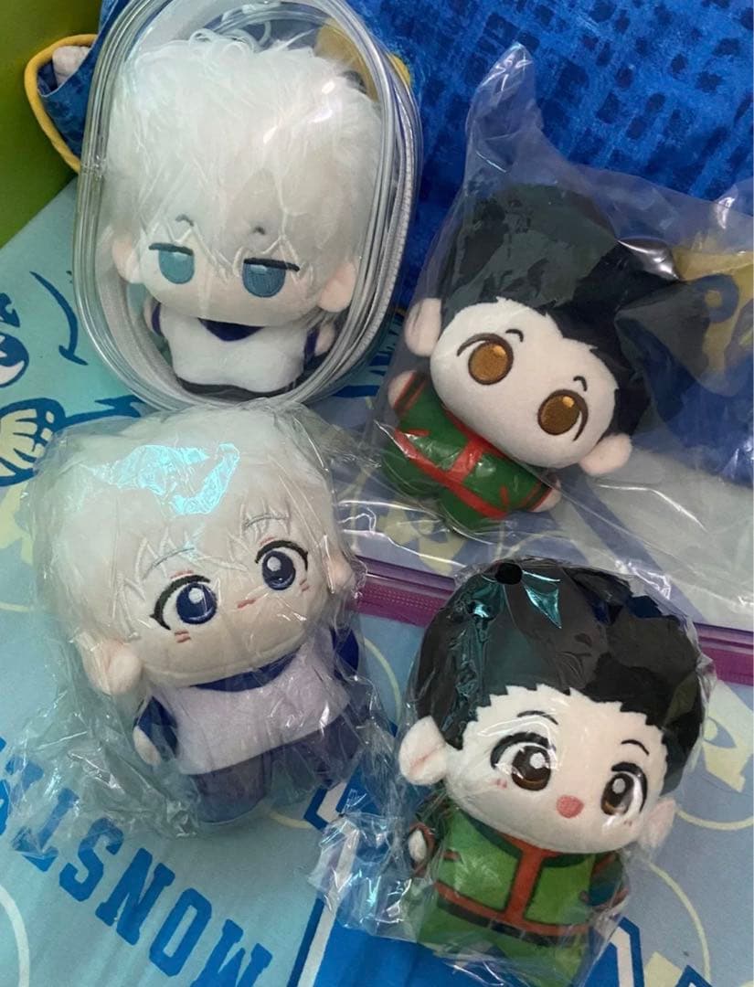 ☆HUNTER × HUNTER 10cm ぬいぐるみ ゴン・キルア - メルカリ