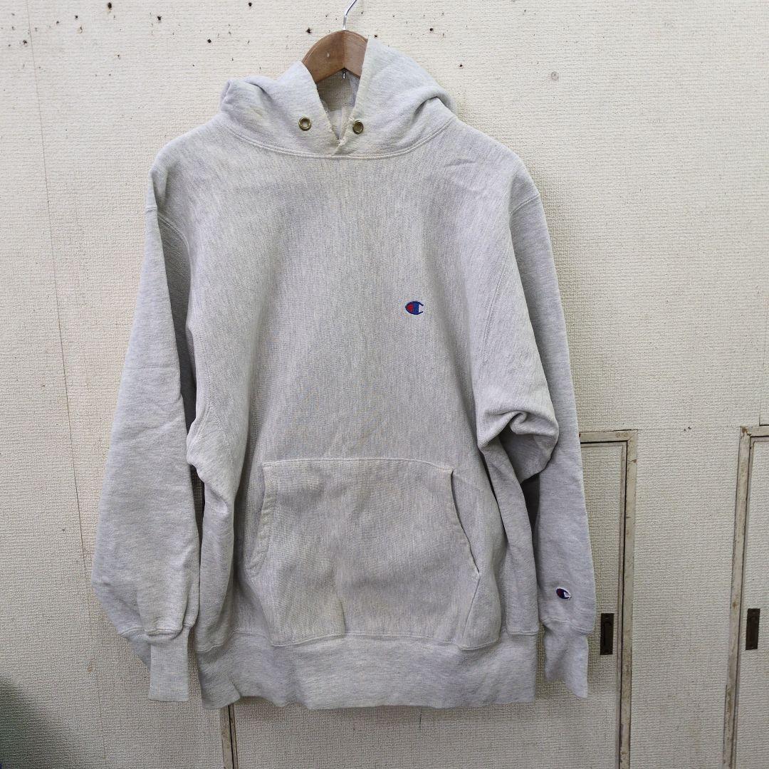 Champion リバースウィーブ グレー XL