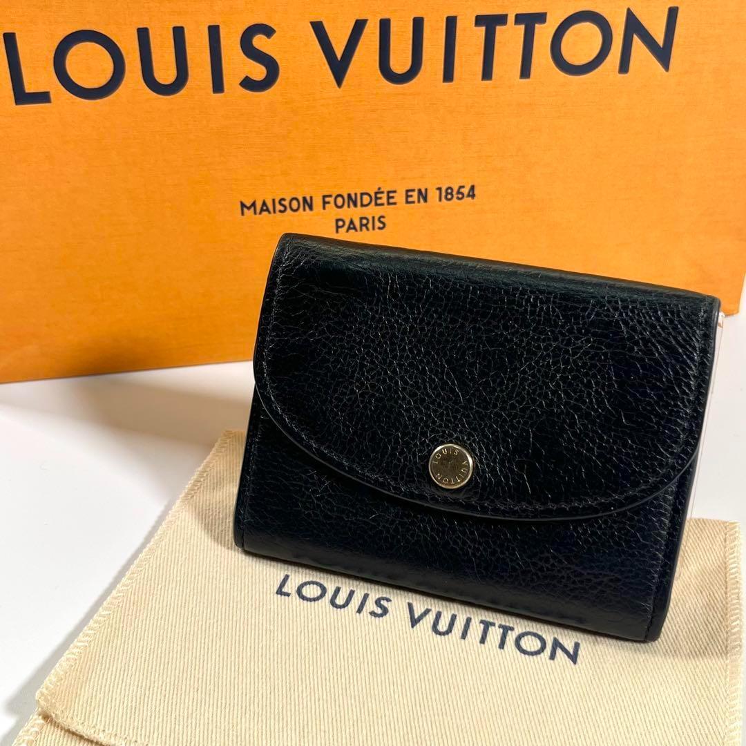 【美品】LOUIS VUITTON ポルトモネ・ロザリ　モノグラムアンプラント