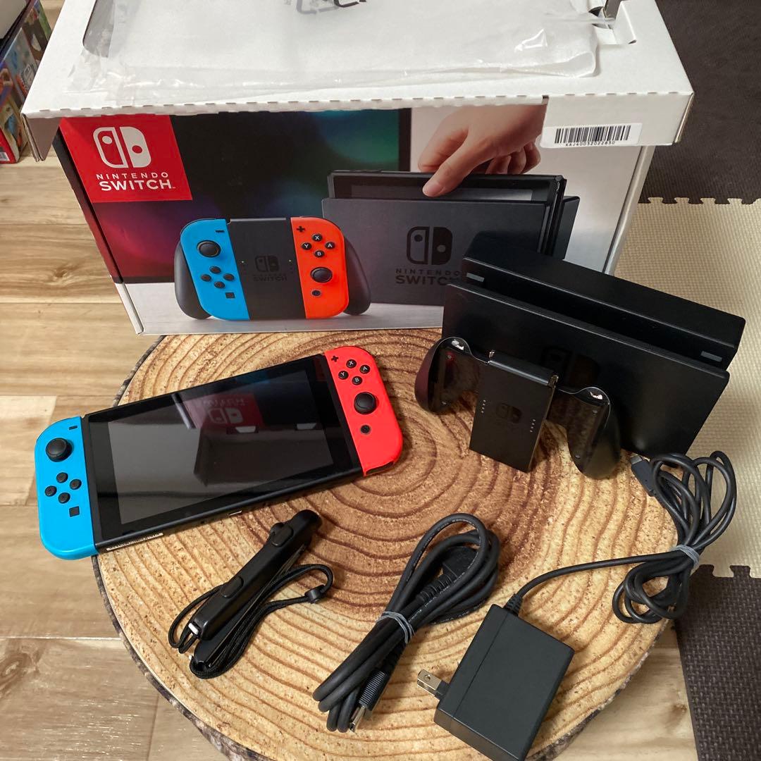 Nintendo Switch ニンテンドースイッチ本体　ネオン ⑥