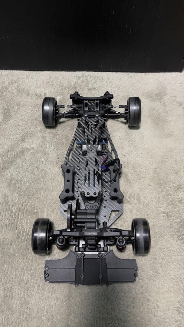 ドリフトラジコンYD-2 神風コンバージョン カーボンシャーシ　アルミパーツあり