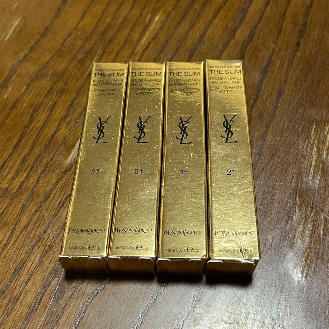 Yves Saint Laurent THE SLIM 口紅 21 4本セット