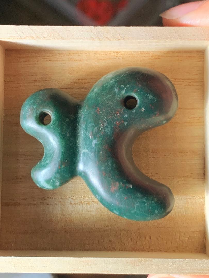 古墳期 出土 出雲石勾玉 碧玉 縄文時代 弥生 石器 土器 翡翠勾玉 根付