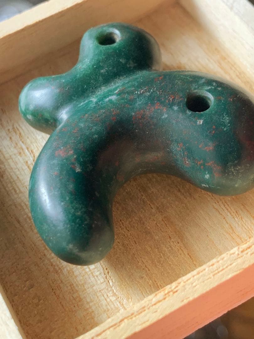 古墳期 出土 出雲石勾玉 碧玉 縄文時代 弥生 石器 土器 翡翠勾玉 根付