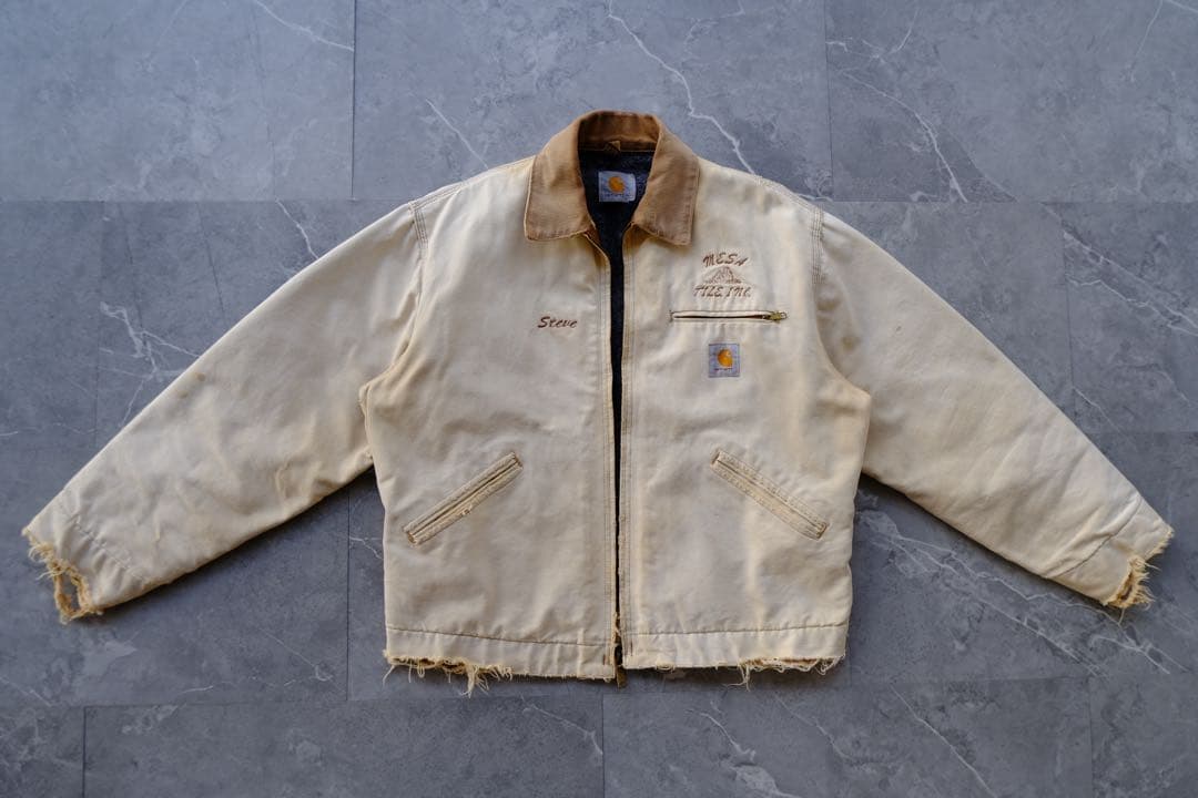 6BLJ M-L カーハート デトロイト ジャッケット J01 BRN