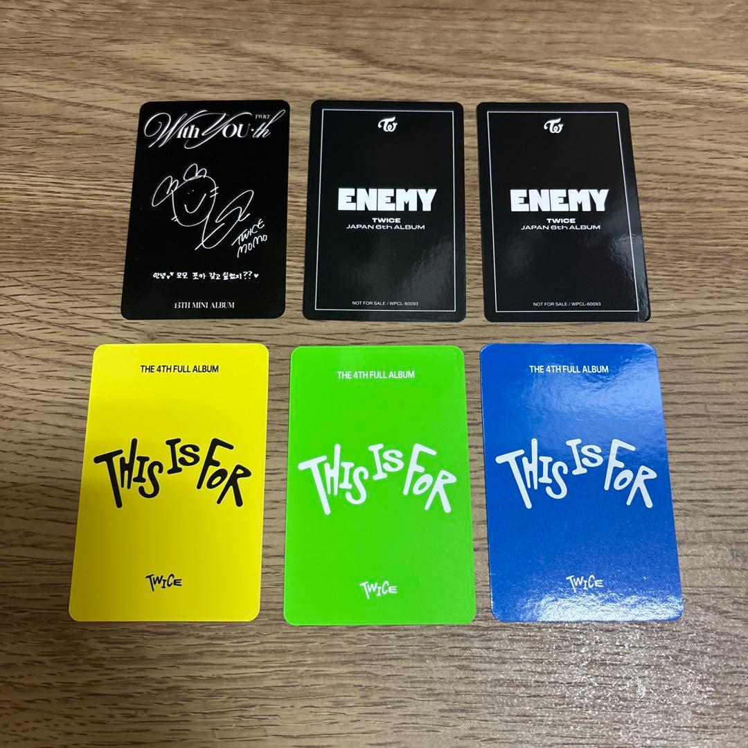 TWICE 【モモ】 トレカセット - メルカリ