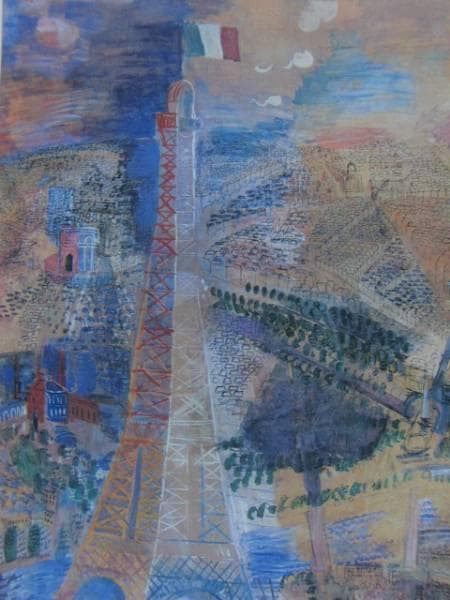 ラウル ディフィ、「パリ エッフェル塔」、希少な画集より