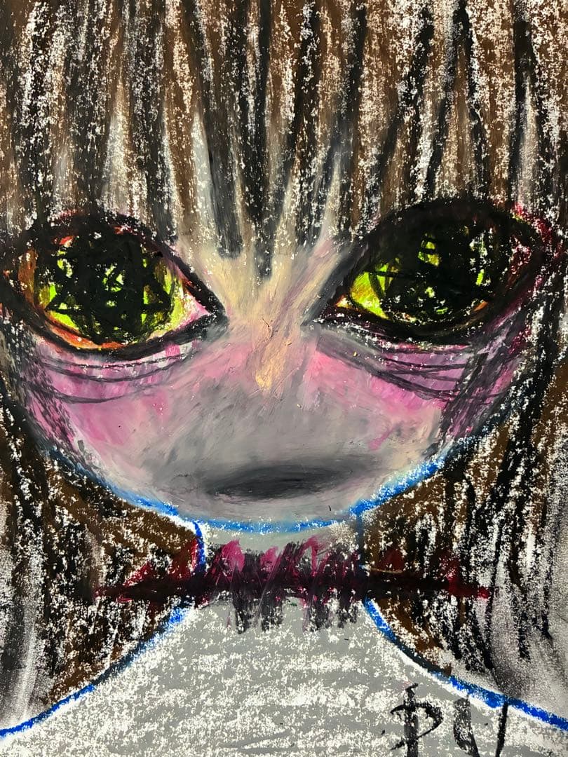 アート ダーク 病みかわいい オリジナル 創作 一点物 原画 イラスト 限定