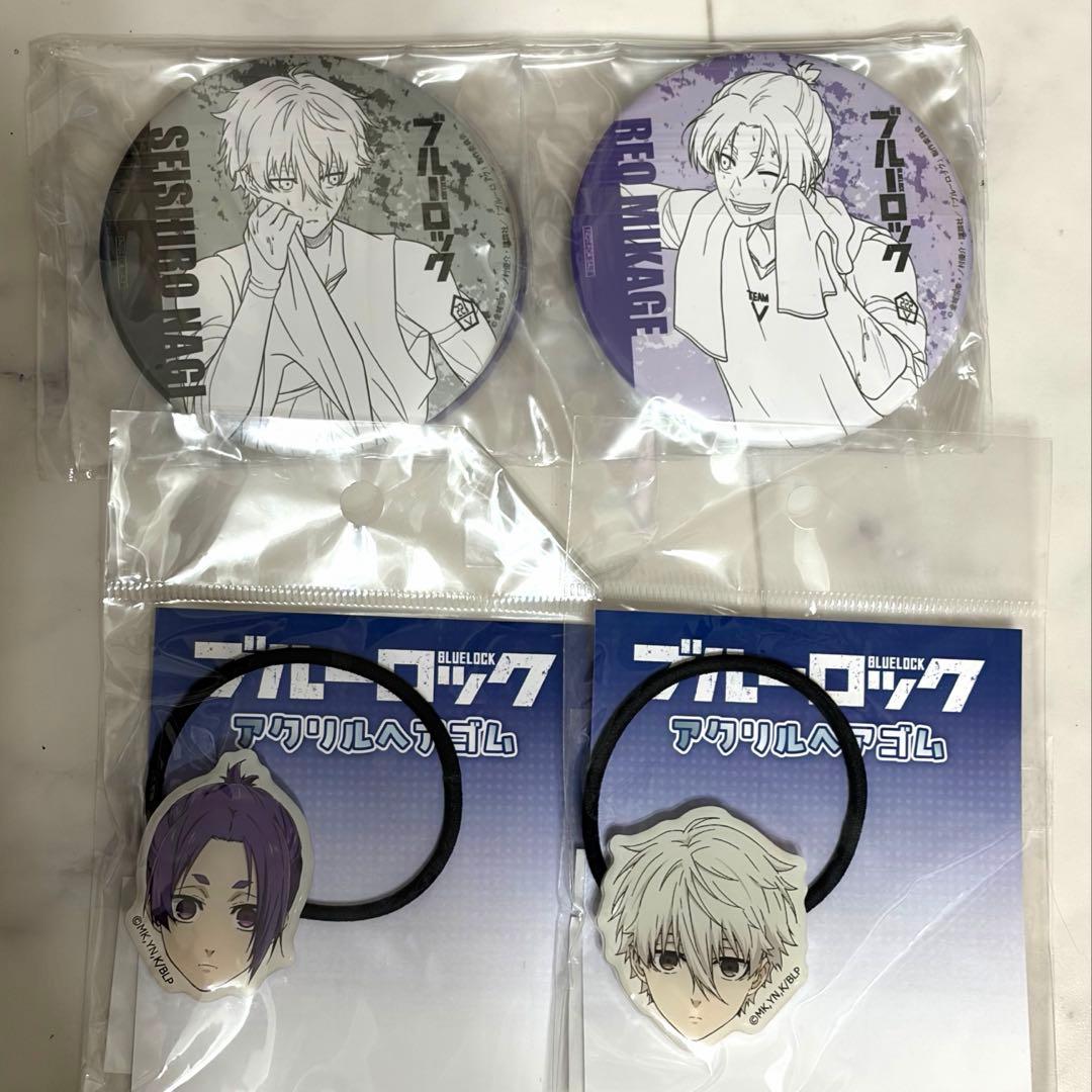 ブルーロック Blu-Ray 楽天ブックス全巻購入特典 缶バッジ4個＋おまけ