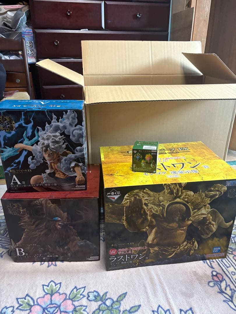 ワンピース ラストワン、A賞、B賞、F賞