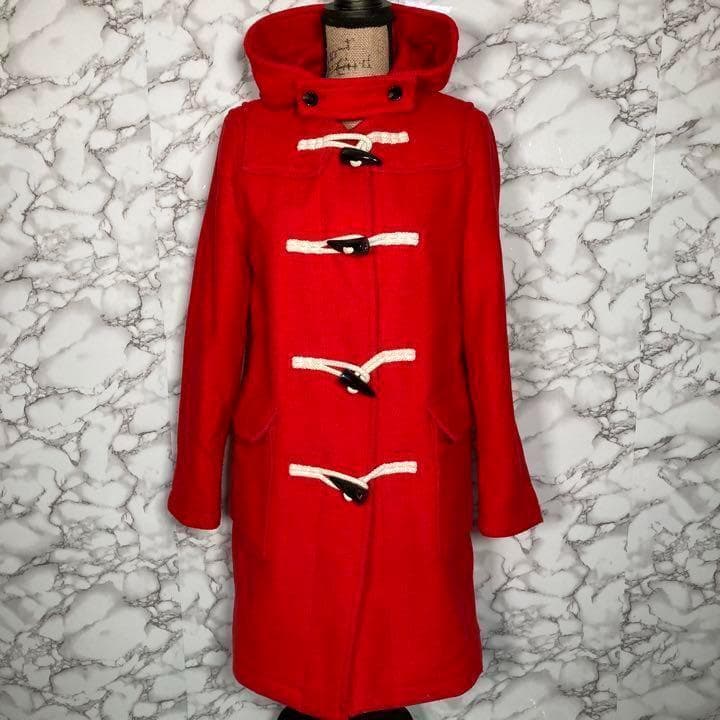 UNIQLO×JWANDERSON／ダッフルコート 赤【Mサイズ】 - メルカリ