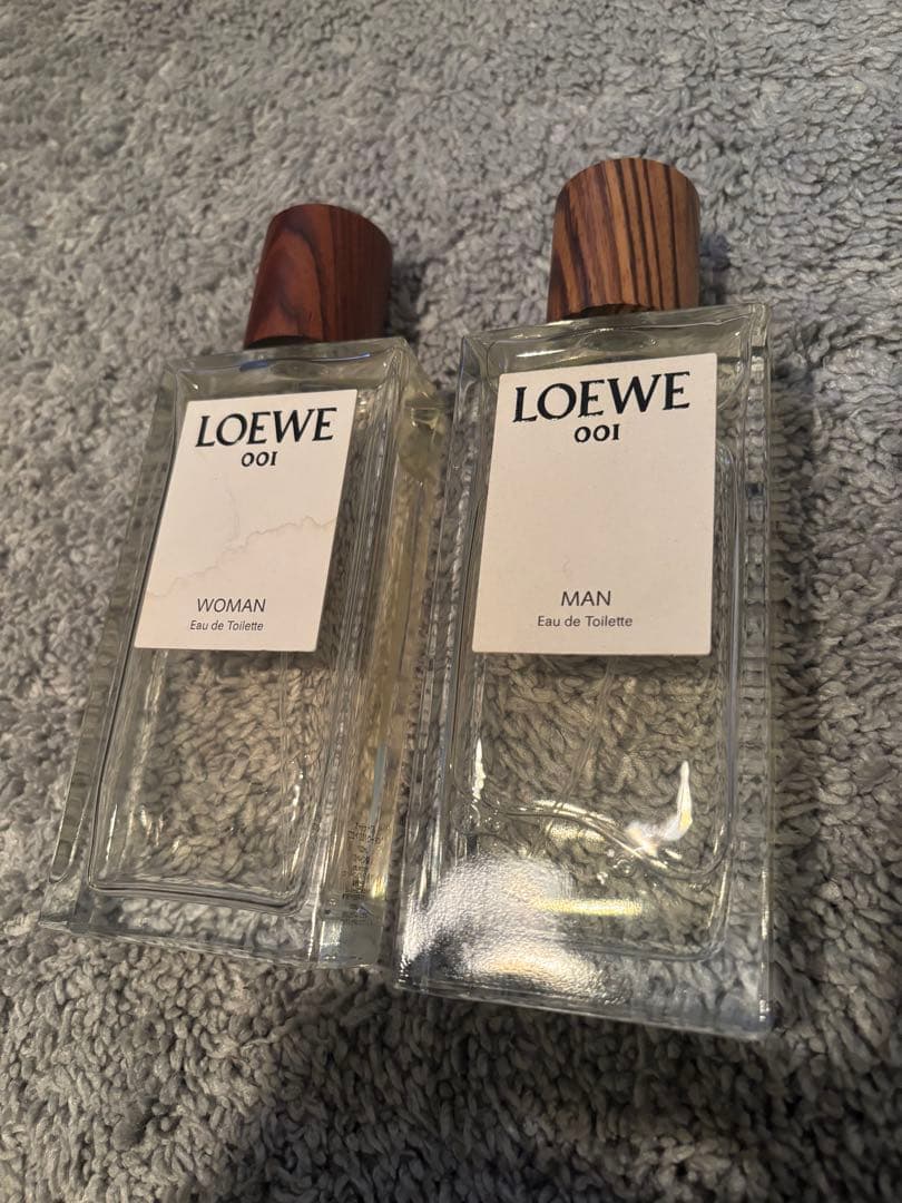 【美品】ロエベ香水　loewe001 man woman 100ml