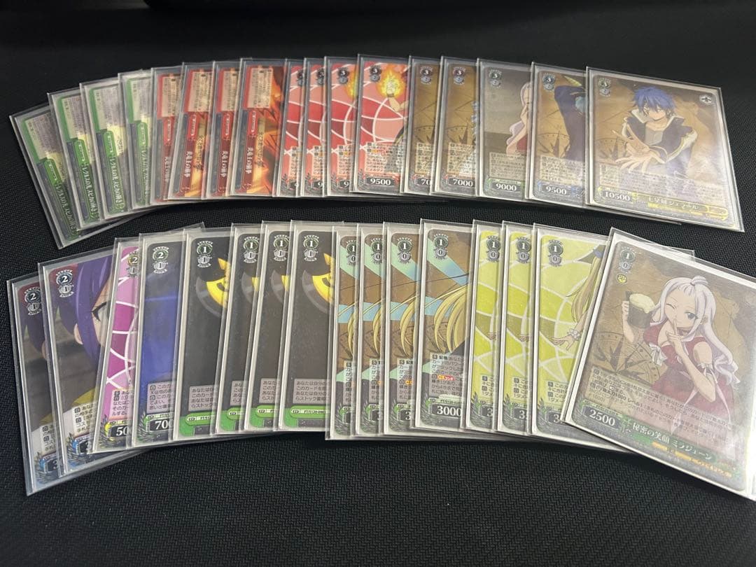 ヴァイスシュヴァルツ　フェアリーテイル　デッキ　パーツ付き