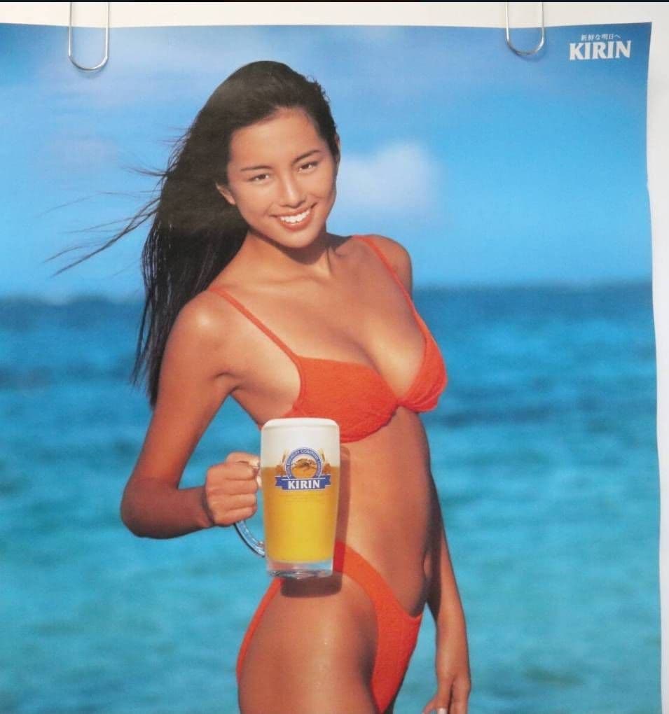 当時物】米倉涼子 キリンビール ポスター B2サイズ ビキニ 水着 - メルカリ