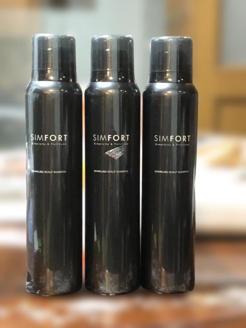 SIMFORT スパークリングスカルプシャンプー 150g×3※これで最後