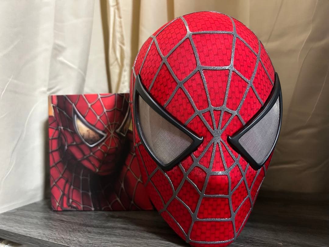 スパイダーマン マスク シェルマスク リアル コスプレ - メルカリ
