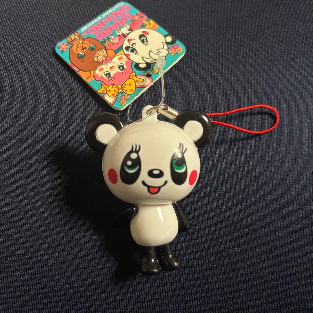 Grand Ground パンダ ストラップ グラグラ 平成 レトロ - メルカリ