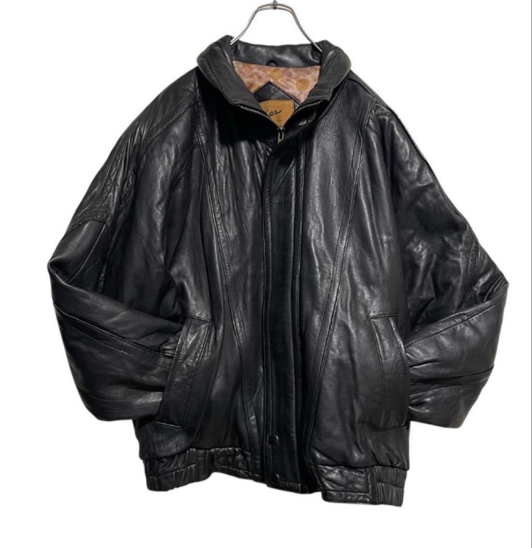 24時間以内発送　フランス 羊革 ラムレザーシングルライダースジャケット 黒 M 楽天市場】革ジャン メンズ レザージャケット 羊革 ラムレザー 本革