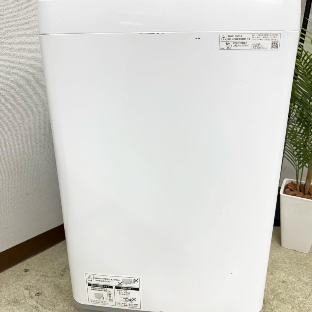 SHARP 洗濯機 小型 一人暮らし 7.0kg 2021年製 3ヵ月保証付