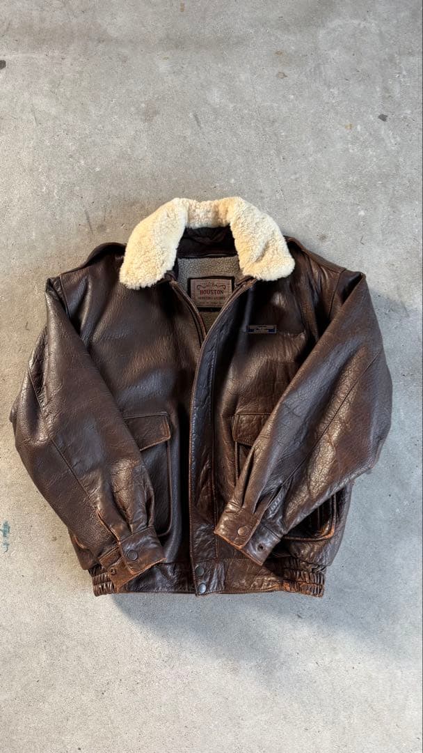 金*生様 HOUSTON g-1 a-2 フライトジャケット